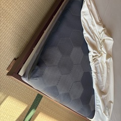 美品★シングルベッド★フレーム★マットレスセットの画像