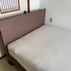 美品★シングルベッド★フレーム★マットレスセットの画像