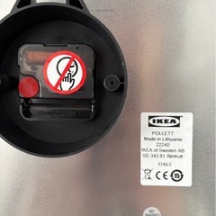 IKEA おしゃれ　モダン
壁掛け時計の画像