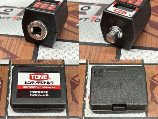 【中古】トネ TONE H3DT135 ハンディデジトルク ケース付き ※未校正の為ジャンク品扱い