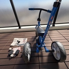 トミカ　サンライダー　三輪車　ランニングバイクの画像