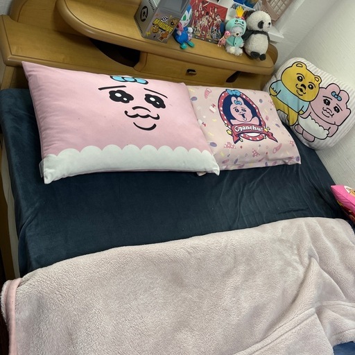 収納付きダブルベッド
