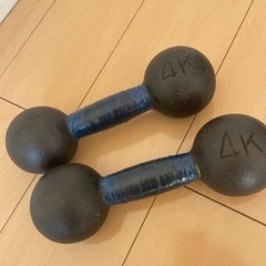 ４キロダンベル2個セットの画像
