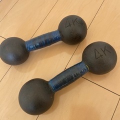 ４キロダンベル2個セットの画像