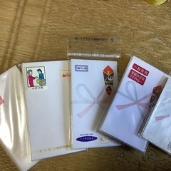 寸志、心付け袋。5袋セット、必要な方にお譲りします。