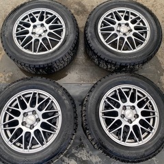 "決まりました"スタッドレスタイヤ　ホイール付き　195/65R15 