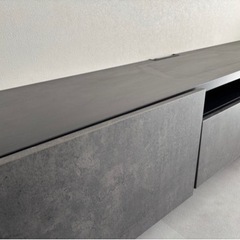 【IKEA】BESTÅ（ベストー） テレビボード グレー イケア テレビ台の画像