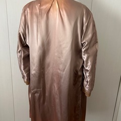 ヴィンテージ　本革　スエード　ヌバック　コート　生地　素材　ハンドメイド　古着の画像