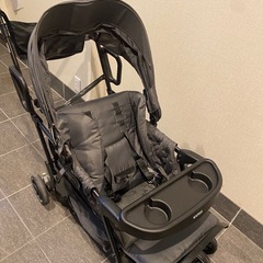 超美品ベビーカー 二人でゴー(1台)【カトージ(KATOJI)】[ベビーカー 背面 二人乗り お出かけ]の画像