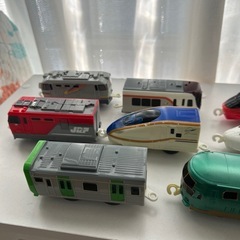 マックプラレール　電車、キャリアカーの画像