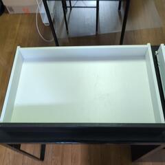 【IKEA】MICKE  ミッケデスク ブラック 仕事机 学習机の画像
