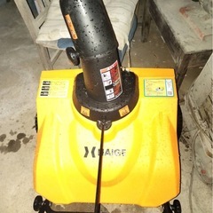 電動　除雪機　雪かき　コード式の画像