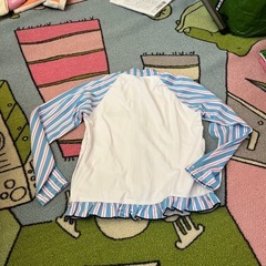 ラッシュガード110サイズの画像