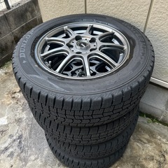 ダンロップスタッドレスタイヤホイール付き