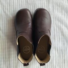 【サイドゴアブーツ　新品未使用品　24.5cm】ブラウン　今年始めネット通販購入の画像