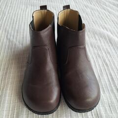 【サイドゴアブーツ　新品未使用品　24.5cm】ブラウン　今年始めネット通販購入の画像