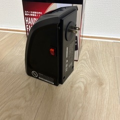 超ミニ電気ファンヒーター 美品の画像