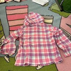 フード付きアウター100サイズの画像