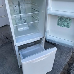 NO 935 ?福岡市内配送設置無料✨?Panasonic 2ドア冷蔵庫 138L ホワイト NR-B146W-W