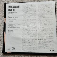 ミルト・ジャクソン  LPレコードの画像