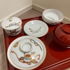 【美品】たち吉 お食い初め 男の子　兜　カブト