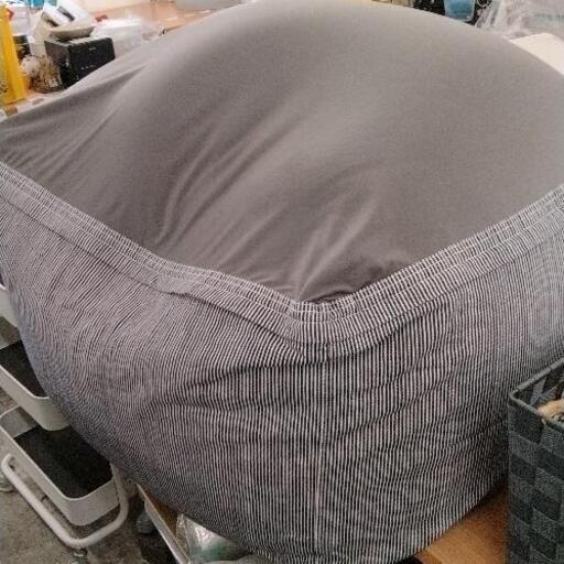 0224-660 無印良品　ビーズクッション