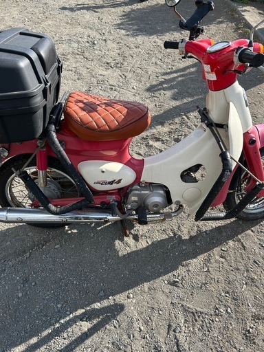 ホンダ　原付　リトルカブ ~50cc  サーフボードキャリア・ボックス付き