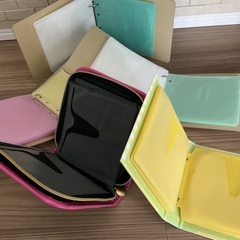 ⭐️CD&DVDの収納ケース5個セット⭐️空シート追加可能。保存用　美品の画像