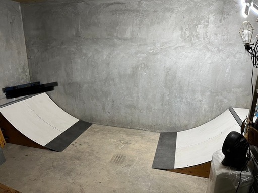 スケボー　ミニランプ2個