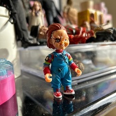 チャッキー　ミニフィギュアの画像