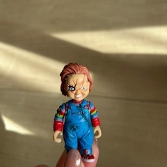 チャッキー　ミニフィギュアの画像