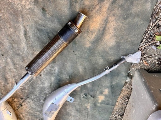 NSR50 NS1チャンバー ns-1？ nsr50？ 2本出しチャンバー NSR50