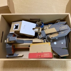 【売却済】Nintendo Labo 4点セット 組立済の画像