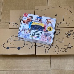 【売却済】Nintendo Labo 4点セット 組立済の画像