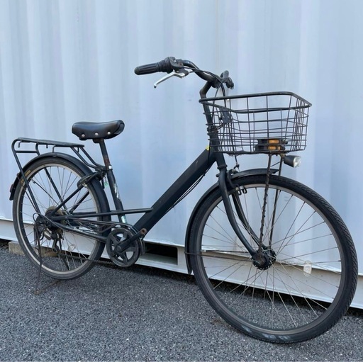 自転車 26インチ ママチャリ 6段変速ギア オートライト（引き取り希望