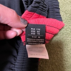 サッカーインナーと短パンの画像