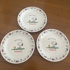 スヌーピー お皿 3枚セット