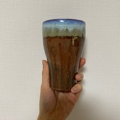 【未使用】陶器製ビアタンブラー【2個セット】
