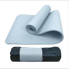【新品未使用品】ヨガマット　水色　180cm×80cm×15mmの画像