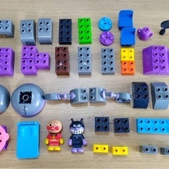 ブロックラボ　大きなバイキン城とダダンダンブロックバケツの画像