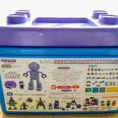 ブロックラボ　大きなバイキン城とダダンダンブロックバケツの画像