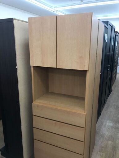 ★ジモティ割あり★ キッチン収納　 H180×W60×D35　 クリーニング済み KJ8467