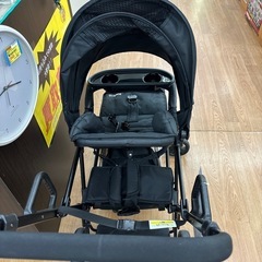 ☆ジモティー割引有☆Nebio/アミティエ/2人乗りベビーカーの画像