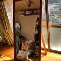 お取引中、大きな鏡（ダンスなどの練習に）