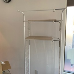 ランドリーラック　洗濯機ラック