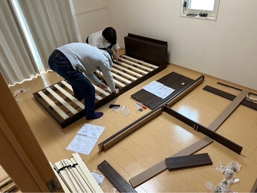組み立て式ベッド、マットレス