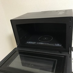 東芝　電子レンジ　ブラウンの画像