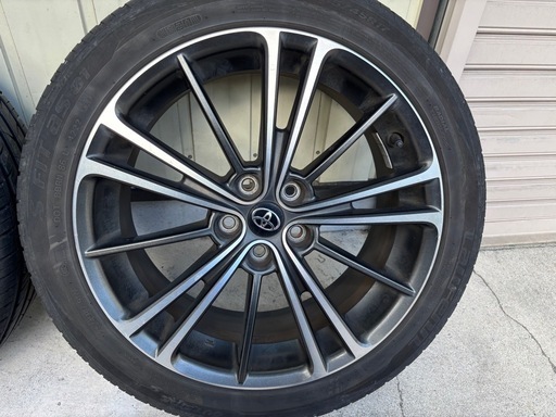 トヨタ 86 純正 215/45R17 PCD100/5H　夏タイヤ付き　バリ溝！
