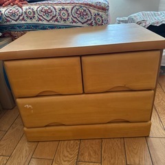 収納棚　木製ブラウン