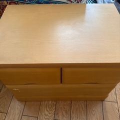 収納棚　木製ブラウンの画像